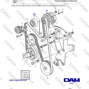 Volvo Penta 8.1Gi-C,...
