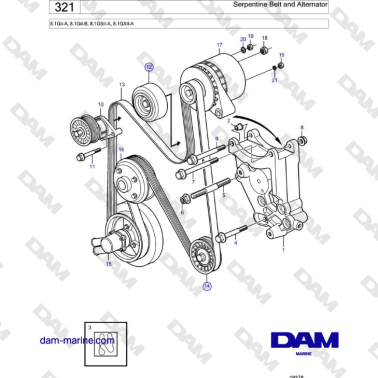 Volvo Penta 8.1GiI-A,...
