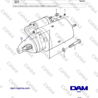 Volvo Penta 8.1GiI-A,...