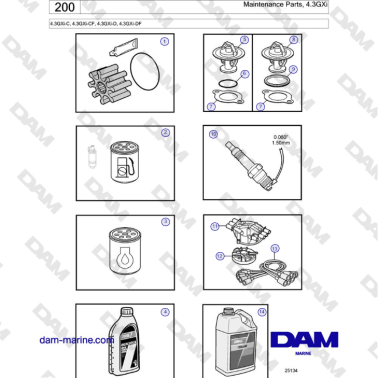 Volvo Penta 4.3GXi-C,...
