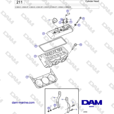 Volvo Penta 4.3GXi-C,...