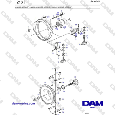 Volvo Penta 4.3GXi-C,...