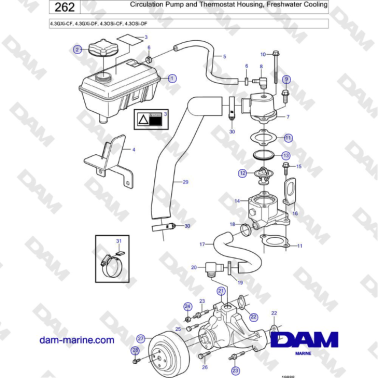 Volvo Penta 4.3GXi-CF,...
