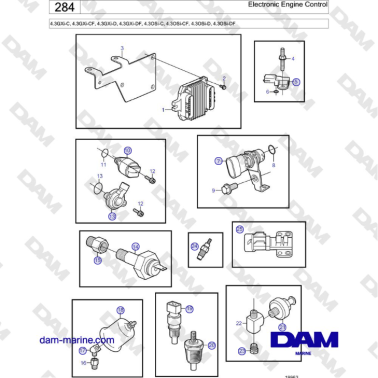 Volvo Penta 4.3GXi-C,...