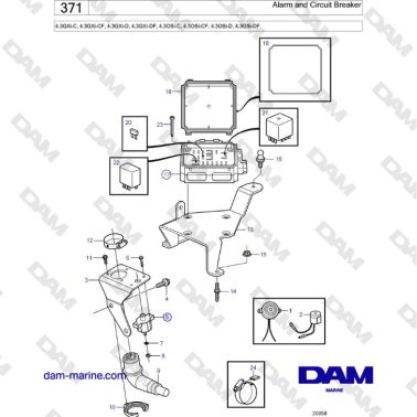 Volvo Penta 4.3GXi-C,...