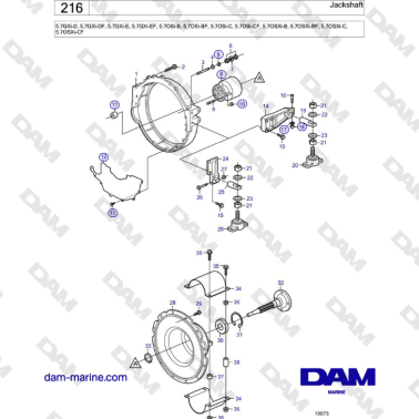 Volvo Penta 5.7GXi-D,...