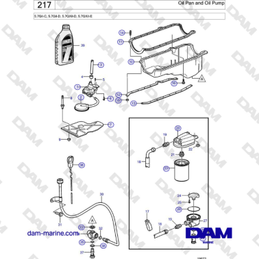 Volvo Penta 5.7GiI-C,...