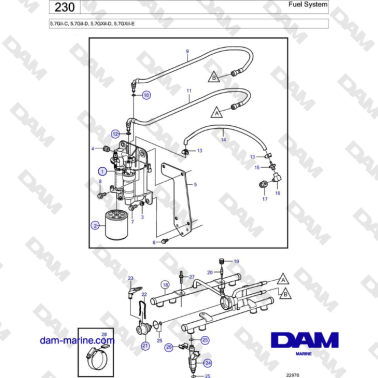 Volvo Penta 5.7GiI-C,...