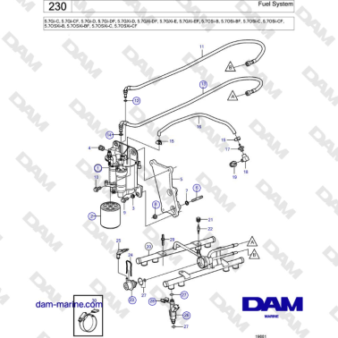 Volvo Penta 5.7Gi-C,...