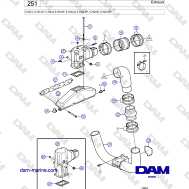 Volvo Penta 5.7Gi-C,...