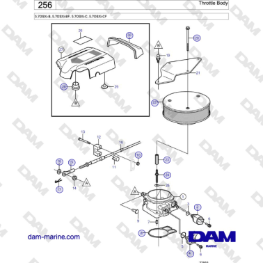 Volvo Penta 5.7OSXi-B,...