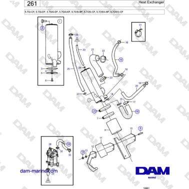 Volvo Penta 5.7Gi-CF,...