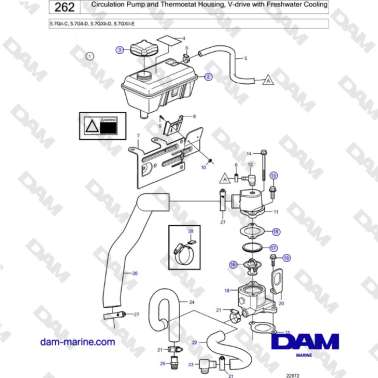 Volvo Penta 5.7GiI-C,...