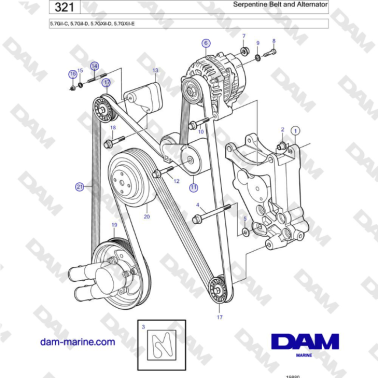 Volvo Penta 5.7GiI-C,...