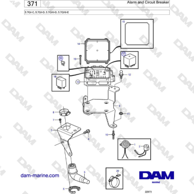 Volvo Penta 5.7GiI-C,...