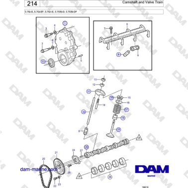 Volvo Penta 5.7Gi-E,...