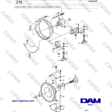 Volvo Penta 5.7Gi-E,...