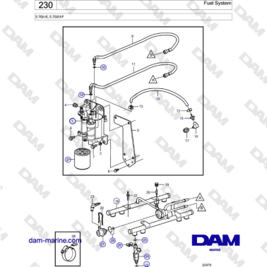 Volvo Penta 5.7GiI-E,...
