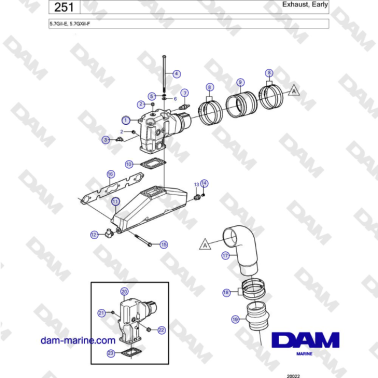 Volvo Penta 5.7GiI-E,...