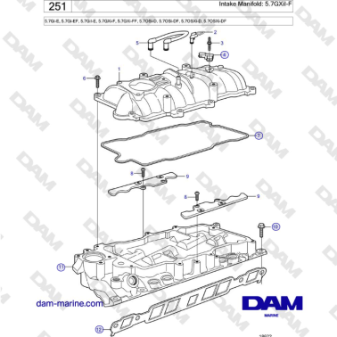 Volvo Penta 5.7Gi-E,...