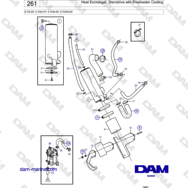 Volvo Penta 5.7Gi-EF,...