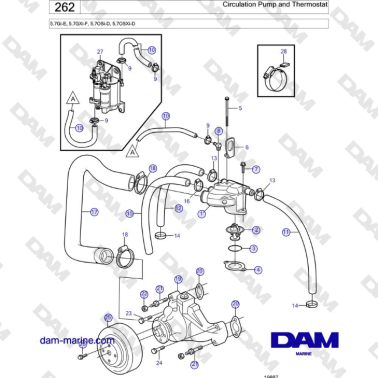 Volvo Penta 5.7Gi-E,...