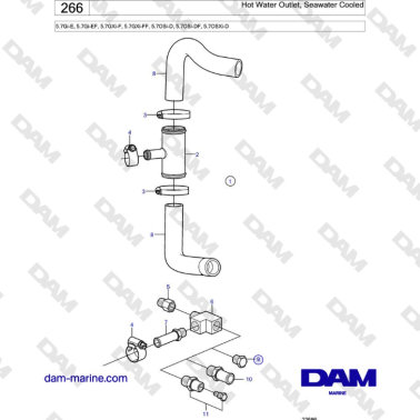Volvo Penta 5.7Gi-E,...
