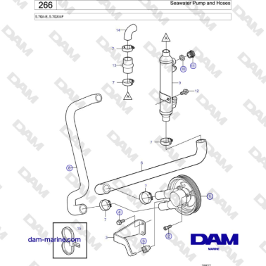 Volvo Penta 5.7GiI-E,...