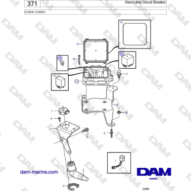 Volvo Penta 5.7GiI-E,...