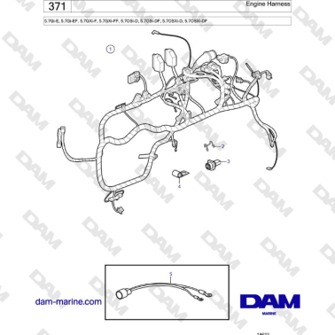 Volvo Penta 5.7Gi-E,...