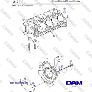 Volvo Penta 8.1Gi-E,...