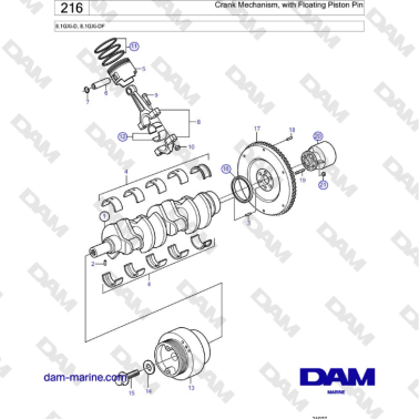 Volvo Penta 8.1GXi-D,...