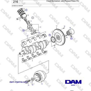 Volvo Penta 8.1GXi-D,...