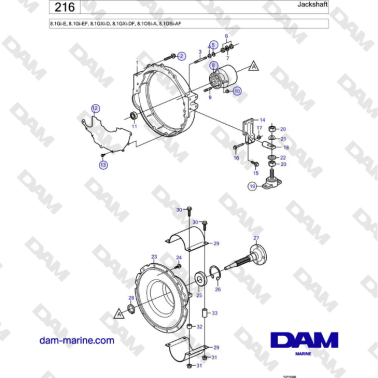 Volvo Penta 8.1Gi-E,...