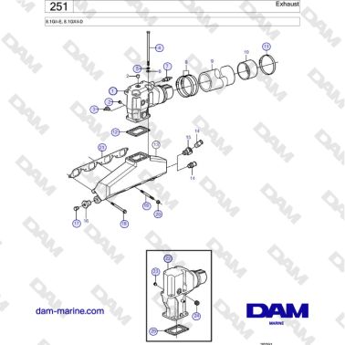 Volvo Penta 8.1GiI-E,...