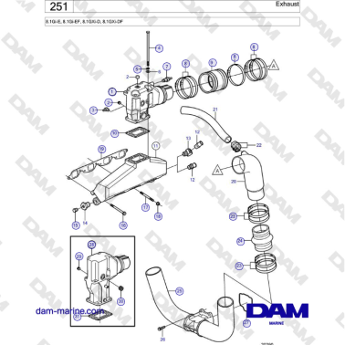 Volvo Penta 8.1Gi-E,...