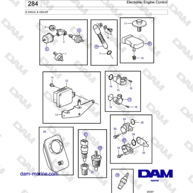 Volvo Penta 8.1GXi-D,...