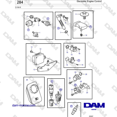 Volvo Penta 8.1GiI-E -...