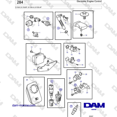 Volvo Penta 8.1Gi-E,...
