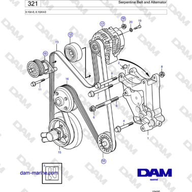 Volvo Penta 8.1GiI-E,...