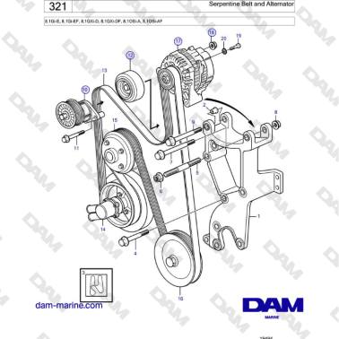 Volvo Penta 8.1Gi-E,...