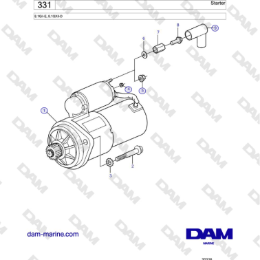Volvo Penta 8.1GiI-E,...