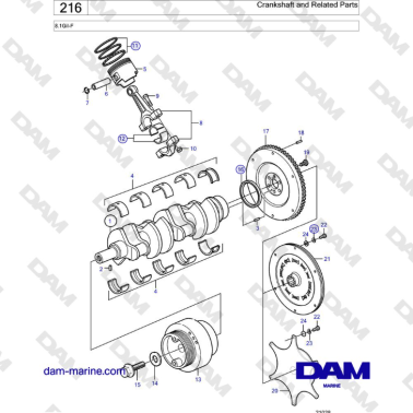 Volvo Penta 8.1GiI-F -...
