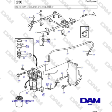 Volvo Penta 8.1Gi-F,...
