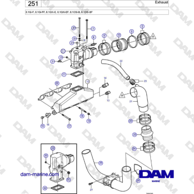 Volvo Penta 8.1Gi-F,...