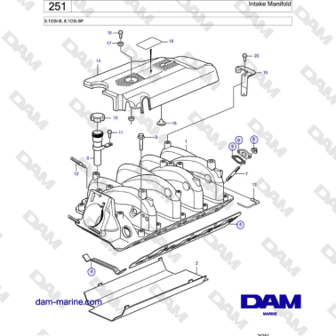 Volvo Penta 8.1OSi-B,...