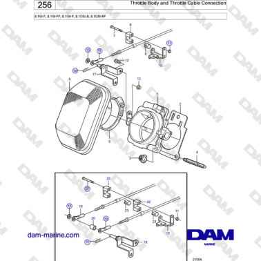 Volvo Penta 8.1Gi-F,...
