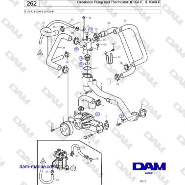 Volvo Penta 8.1Gi-F,...