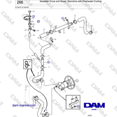 Volvo Penta 8.1Gi-FF,...