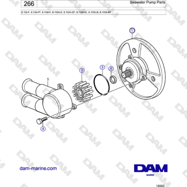 Volvo Penta 8.1Gi-F,...